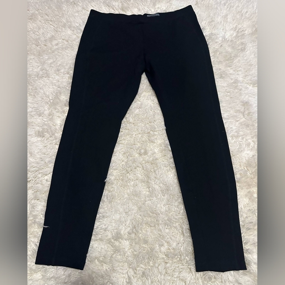 PREMISE Classic Black Legging Pants Sz. Large 26" Inseam